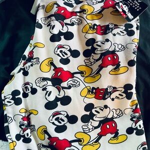 NWT Disney Mickey Mouse All Over Print Sweats